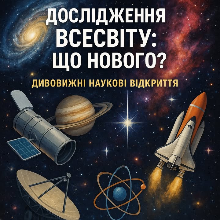 Дослідження Всесвіту: що нового?